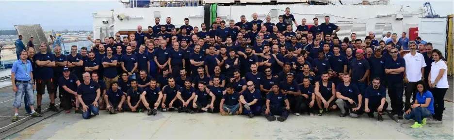 Century Ship Service team